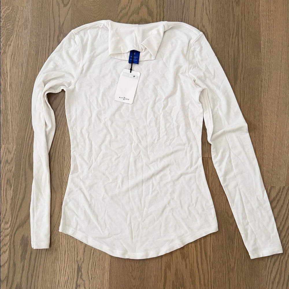 Kit and Ace Crisp White Top